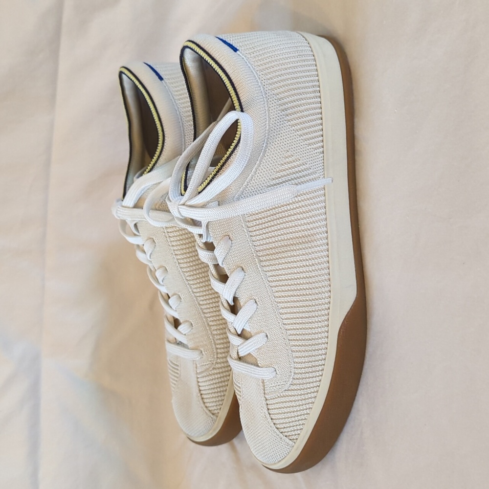 Rothy's Vanilla Lace Up Sneaker